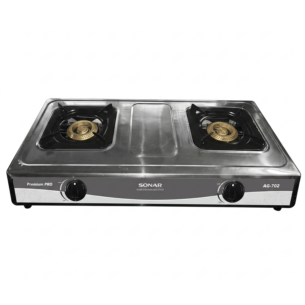 เตาแก๊สตั้งโต๊ะ 2 หัวแก๊ส SONAR รุ่น AG-702_0