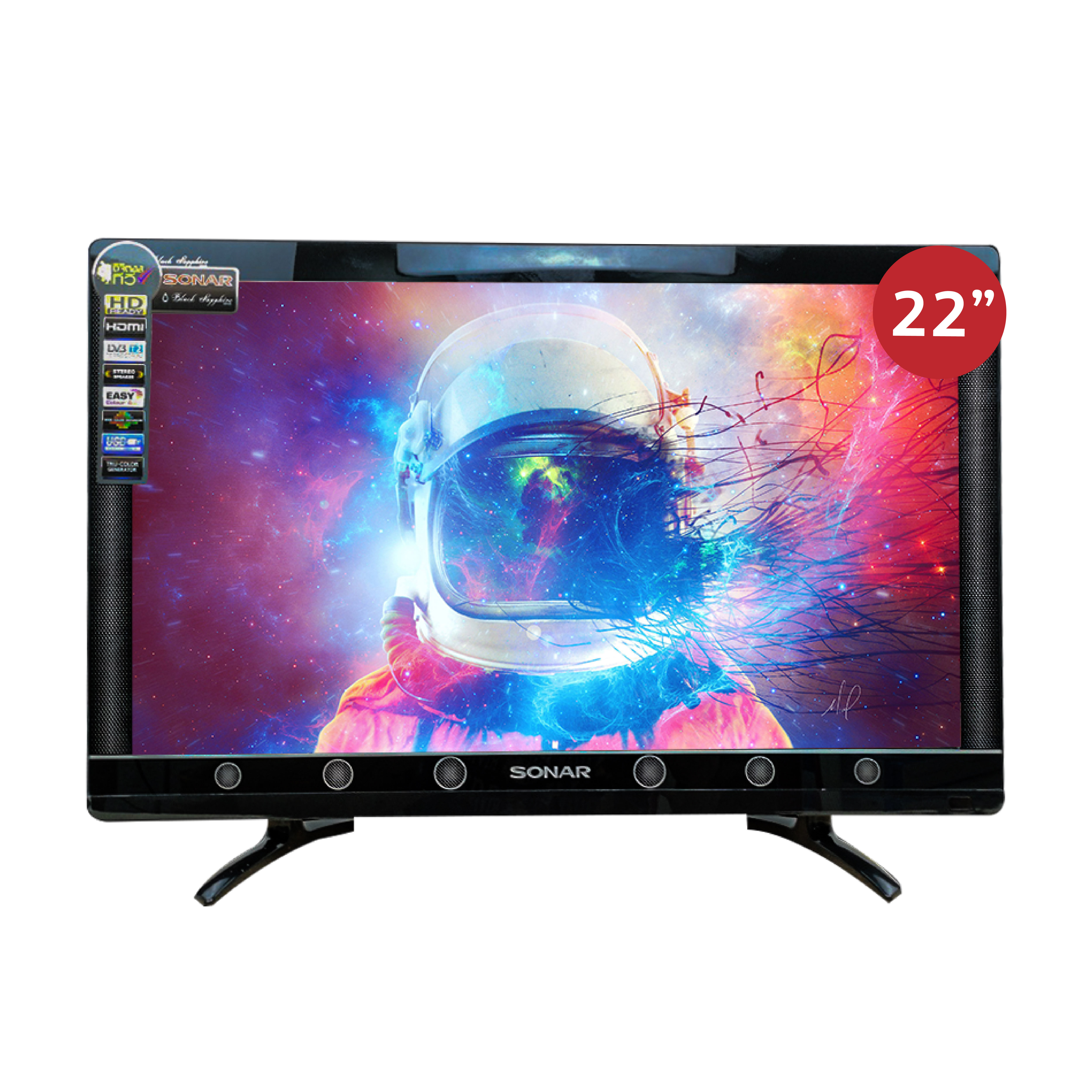ทีวีแอลอีดี 22 นิ้ว SONAR(HD, LED) ดิจิตอลทีวี LD-61T01(F2)_0