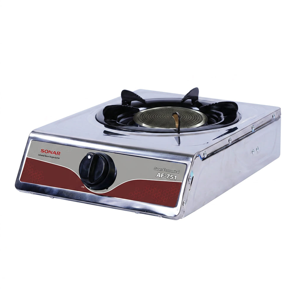 เตาแก๊สตั้งโต๊ะ 1 หัวแก๊ส SONAR รุ่น AF-751 (เตาแก๊สอินฟราเรด)_1