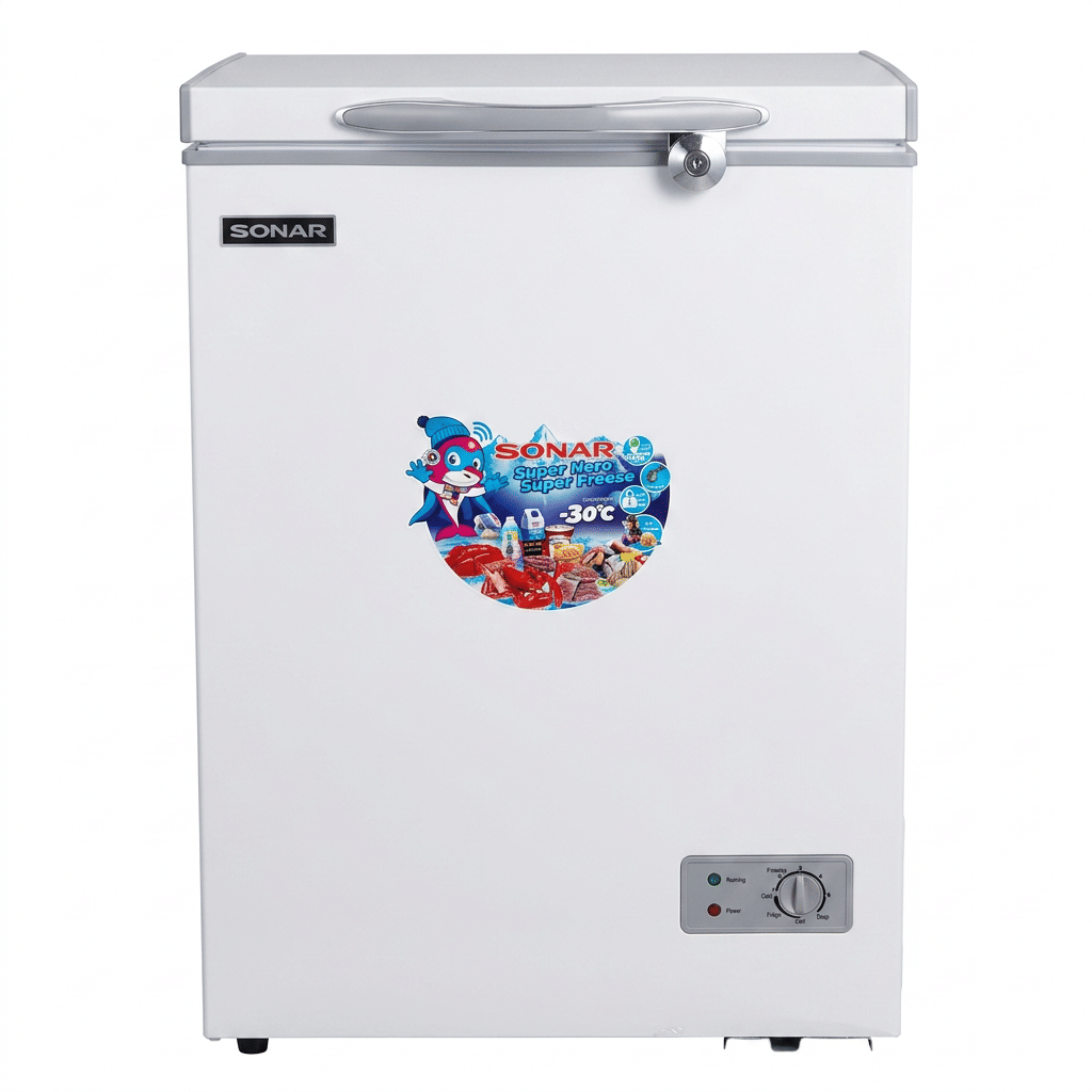 ตู้แช่แข็ง ฝาทึบ SONAR รุ่น BD-108L ขนาด 100 ลิตร 3.5 คิว สีขาว_1