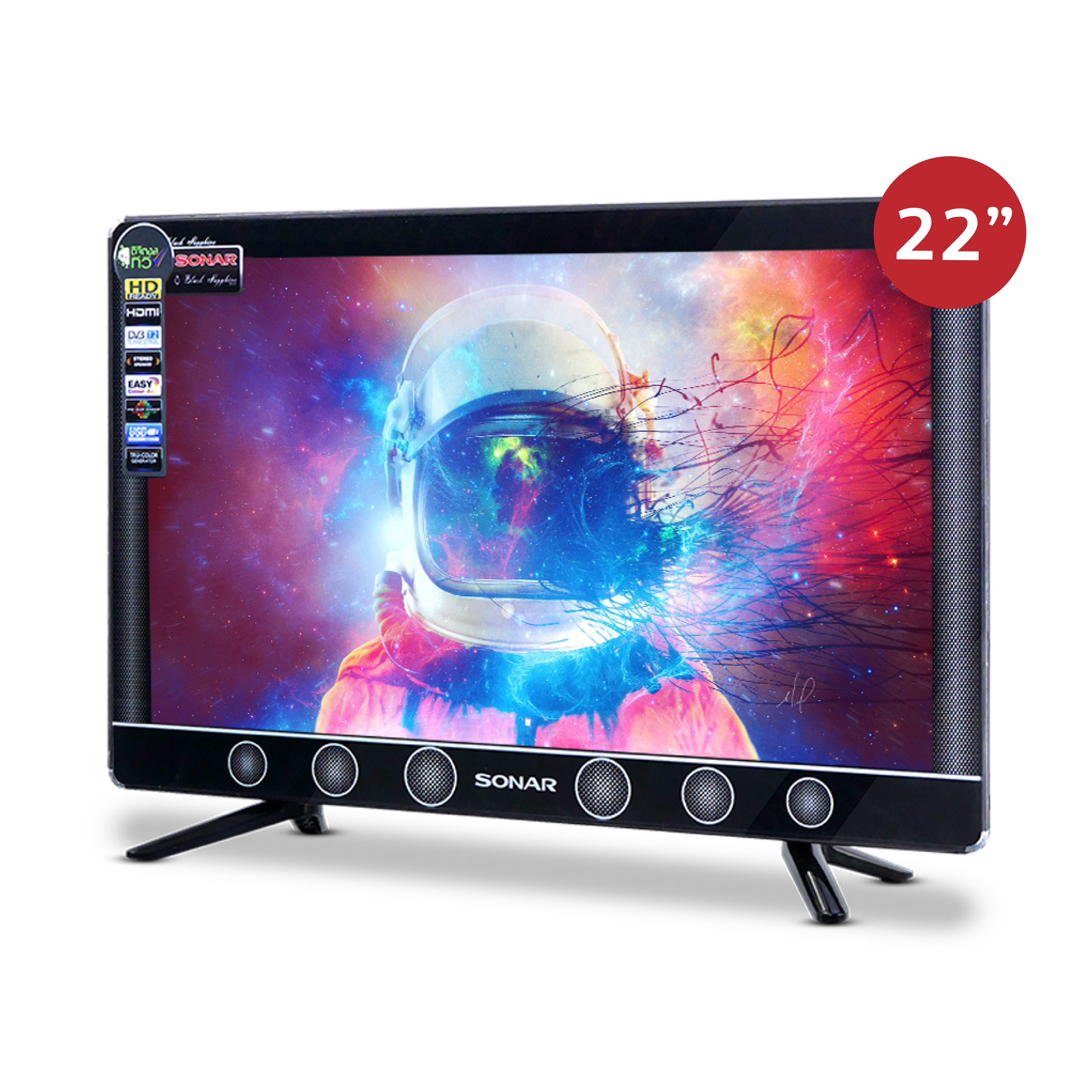 ทีวีแอลอีดี 22 นิ้ว SONAR(HD, LED) ดิจิตอลทีวี LD-61T01(F2)_2