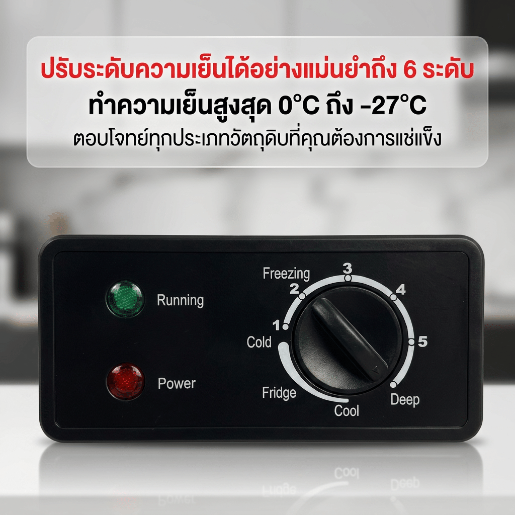 ตู้แช่แข็งฝากระจก SONAR รุ่น SD-328G ขนาด 328 ลิตร 11.6 คิว สีขาว_3