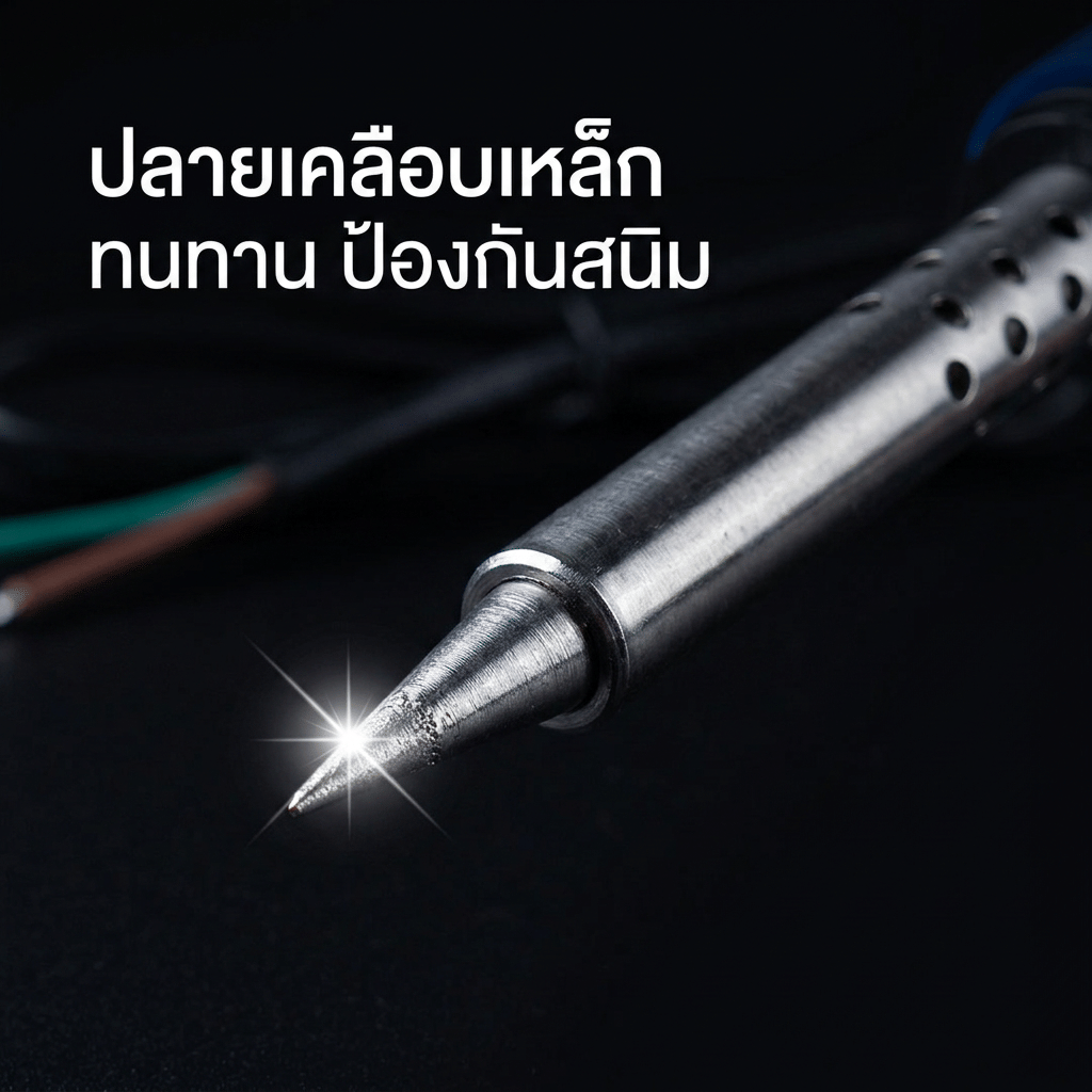 หัวแร้งบัดกรี ด้ามจับพลาสติก GOOS ขนาด 60 วัตต์ รุ่น GP228-60W_7