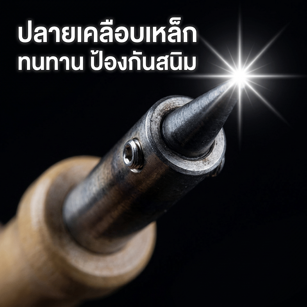 หัวแร้งบัดกรี ด้ามจับไม้ GOOS ขนาด 30 วัตต์ รุ่น GW01-30W_7