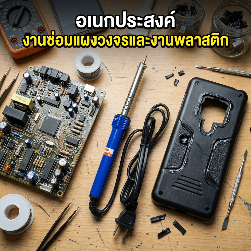 หัวแร้งบัดกรี ด้ามจับพลาสติก GOOS ขนาด 60 วัตต์ รุ่น GP228-60W_8