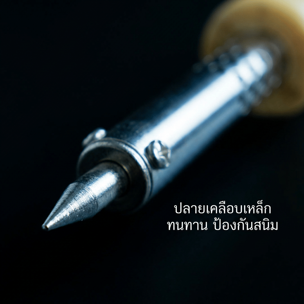 หัวแร้งบัดกรี ด้ามจับไม้ GOOS ขนาด 40 วัตต์ รุ่น GW01-40W_9