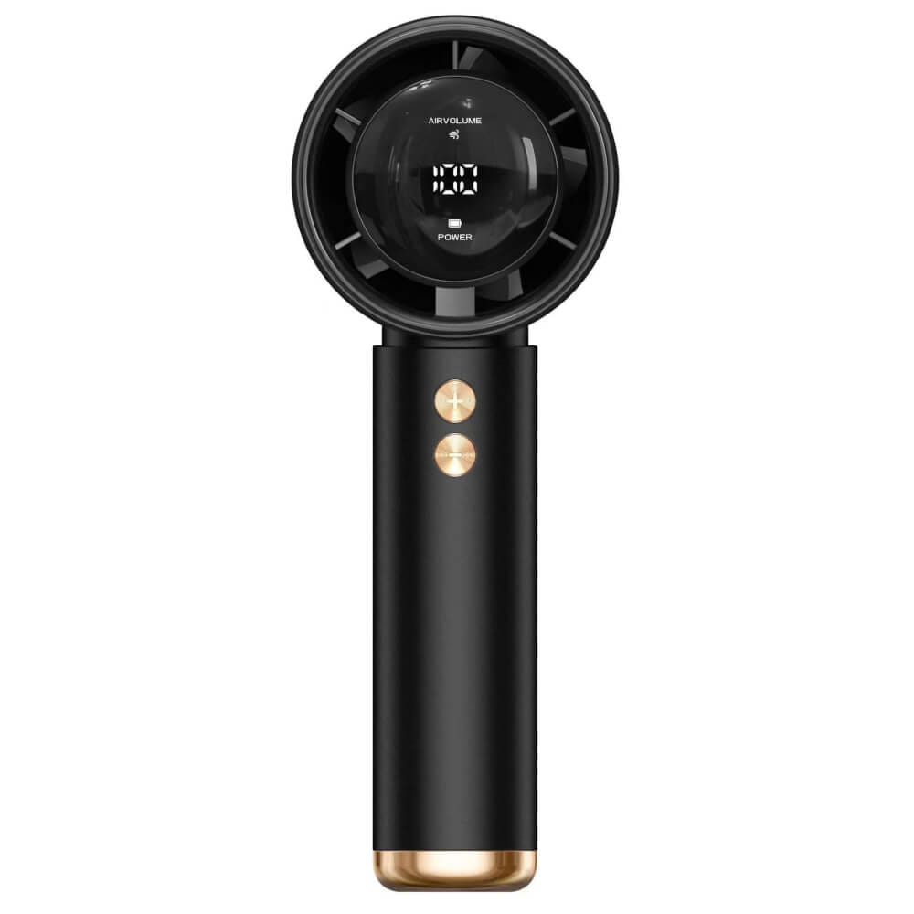 พัดลมพกพา พัดลมมือถือ SONAR FLYBIRD 3IN1 รุ่น N68 แบตเตอรี่ 5000MAH ชาร์จไฟได้ จอแสดงผล LED สีดำ_0