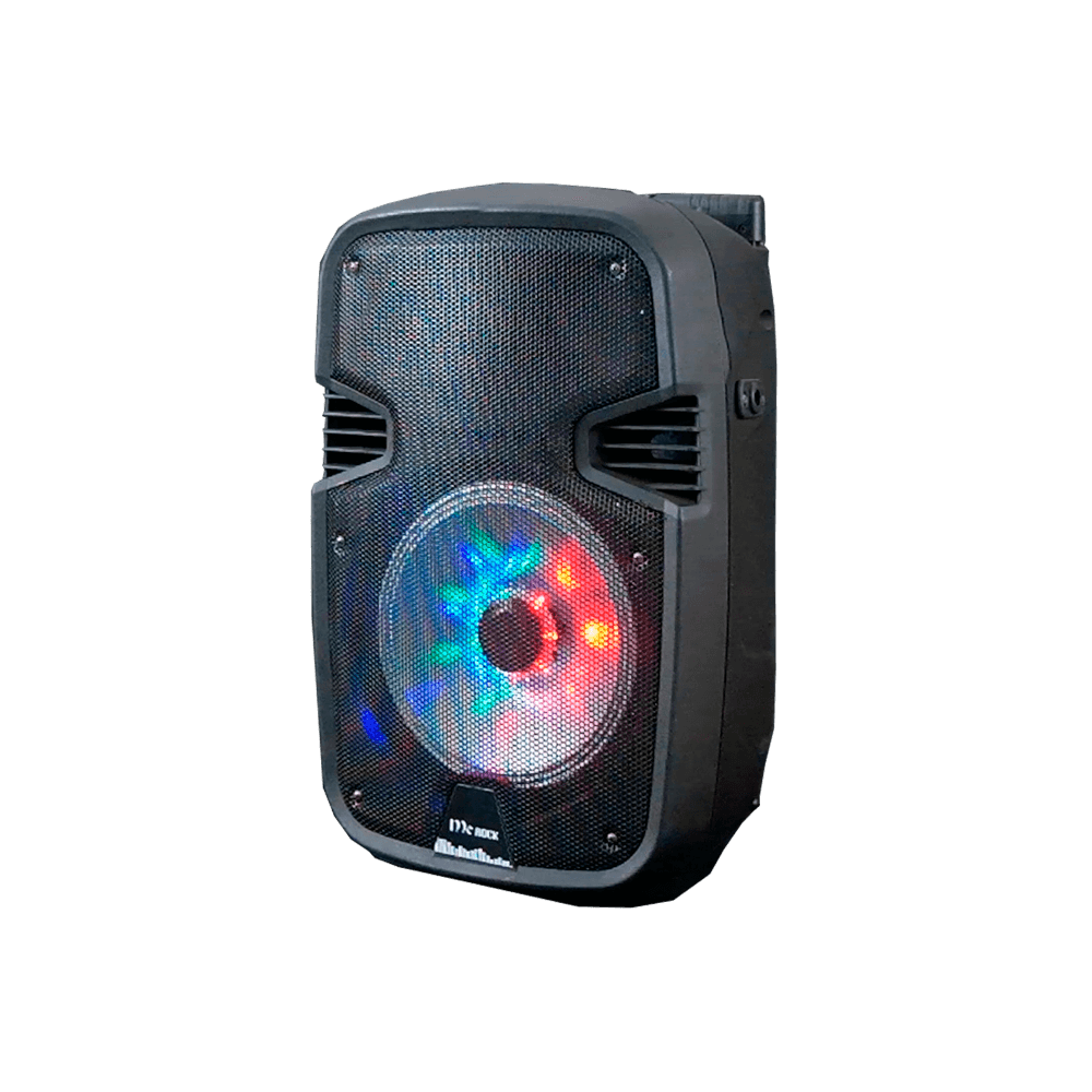 ลำโพงบลูทูธ MCROCK  รุ่น DHT-721DT(A10) 10 นิ้ว แถมไมโครโฟน พร้อมล้อลาก_0