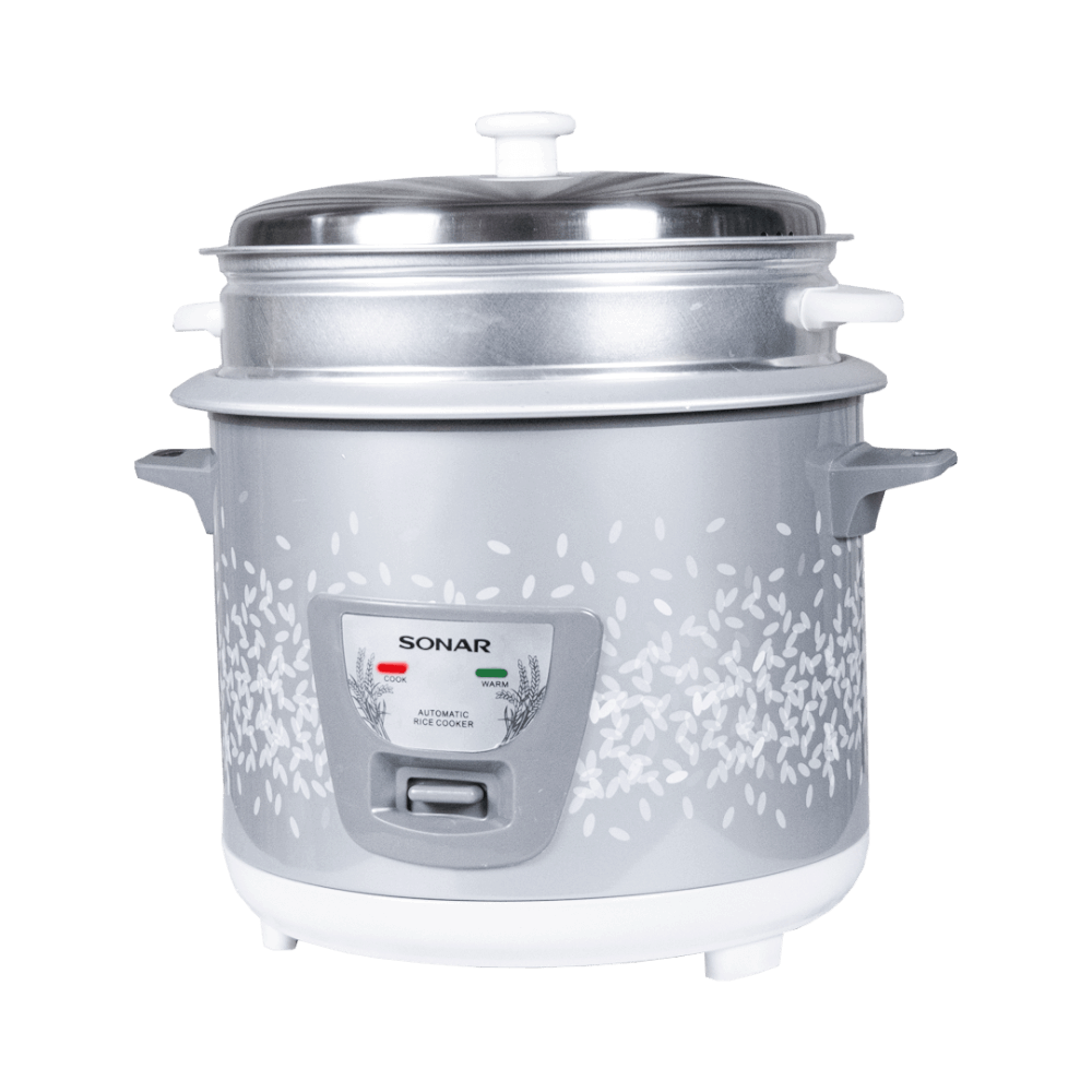 หม้อหุงข้าวไฟฟ้า SONAR รุ่น SR-D515 ขนาด 2.2 ลิตร  พร้อมซึ้งนึ่ง 
