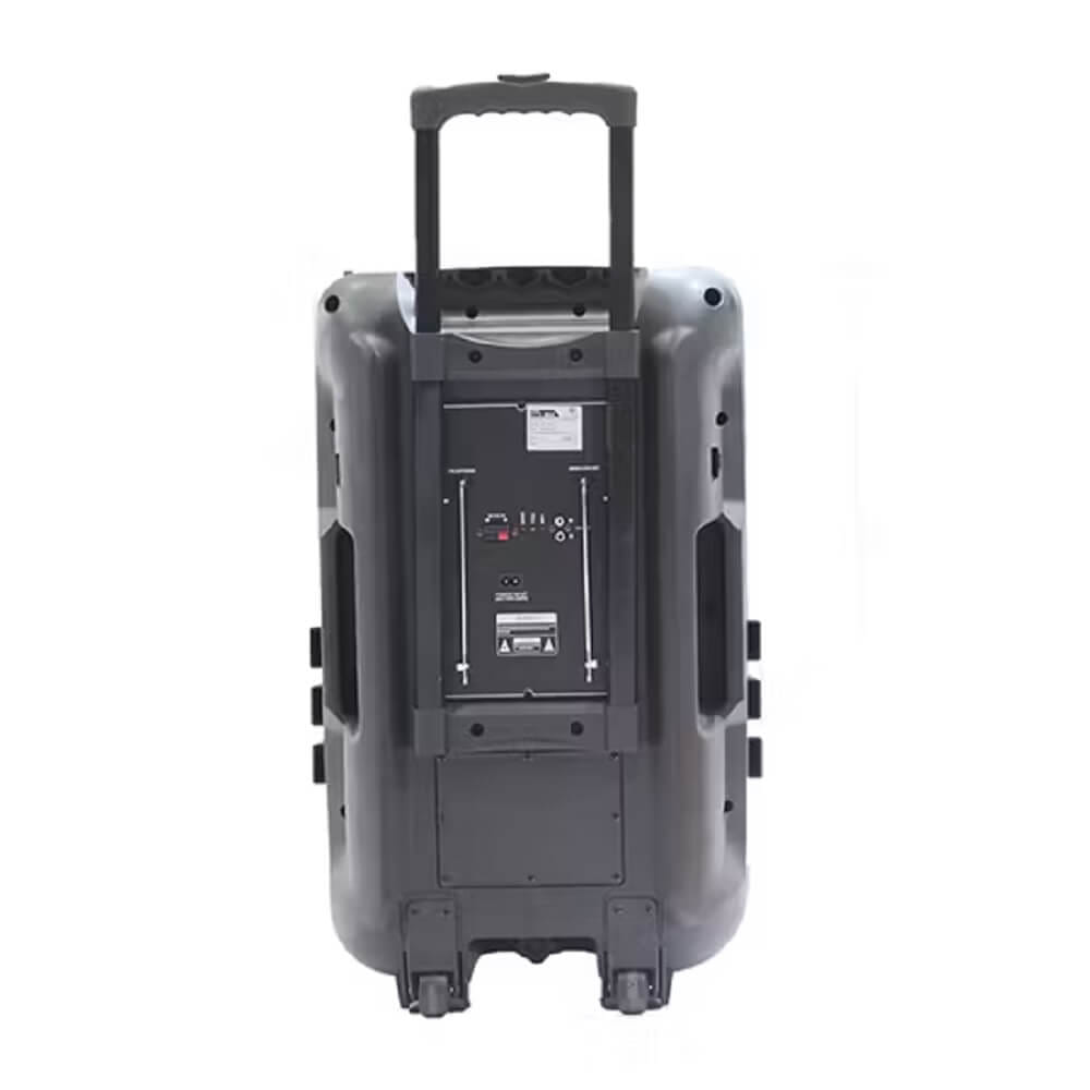 ลำโพงบลูทูธ MCROCK รุ่น DHT-732E (Z15) 15 นิ้ว แถมไมโครโฟนไร้สาย มีแบตเตอรี่ในตัวและล้อลาก_2