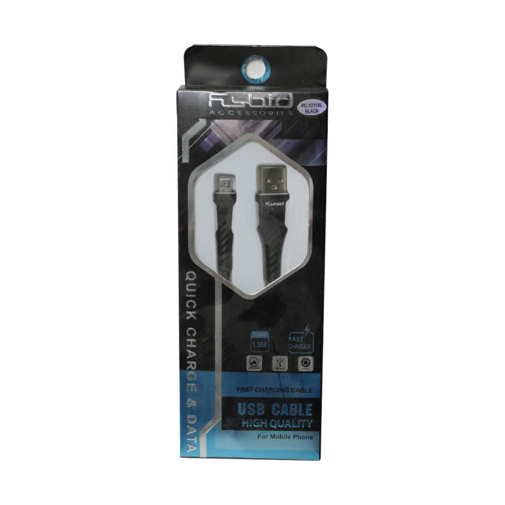 สายชาร์จมือถือ SONAR FLYBIRD MICRO USB รุ่น PC-1011 สีดำ