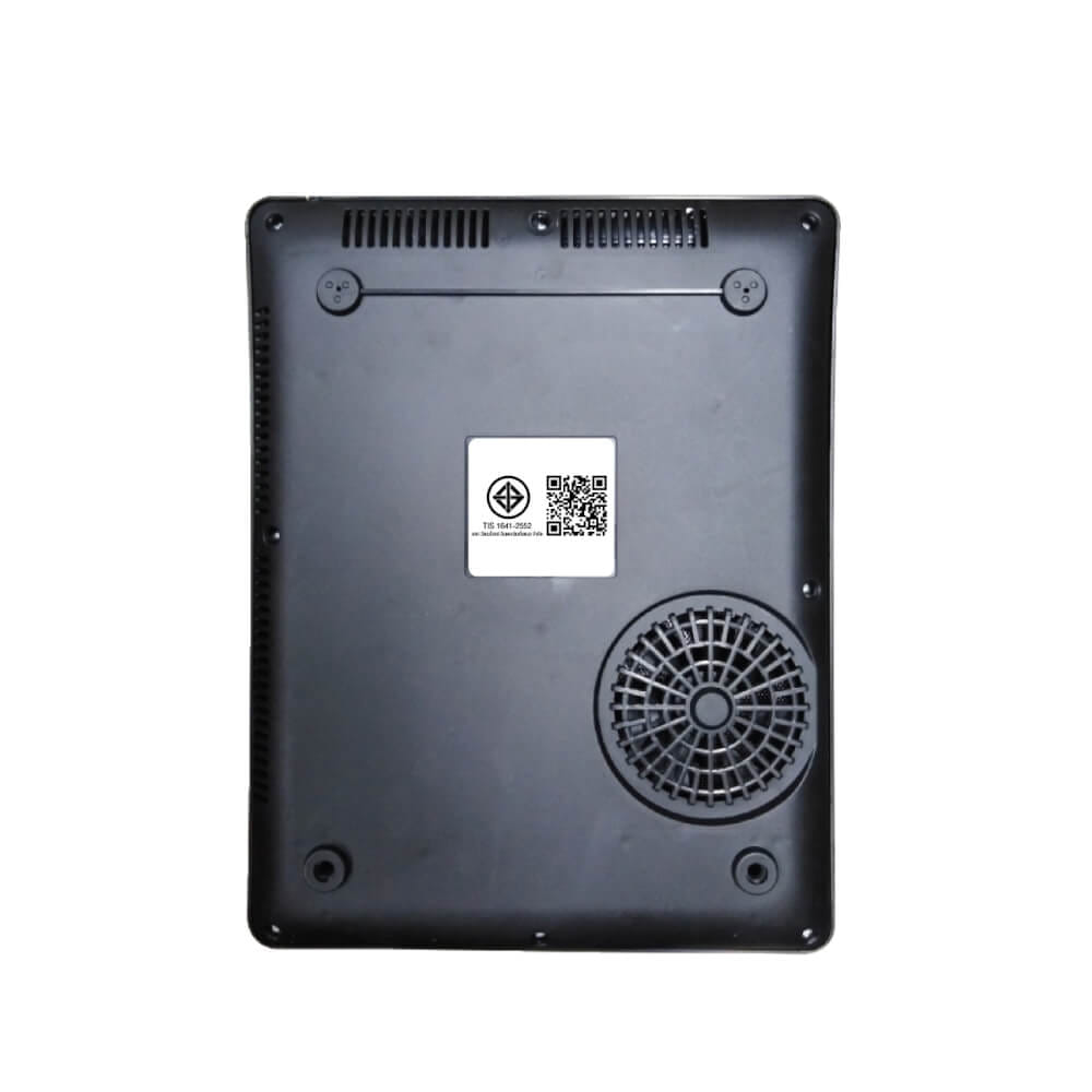 เตาแม่เหล็กไฟฟ้า SONAR รุ่น ID-007 2500W หน้าเพลทกระจก แถมฟรีหม้อสแตนเลส_3