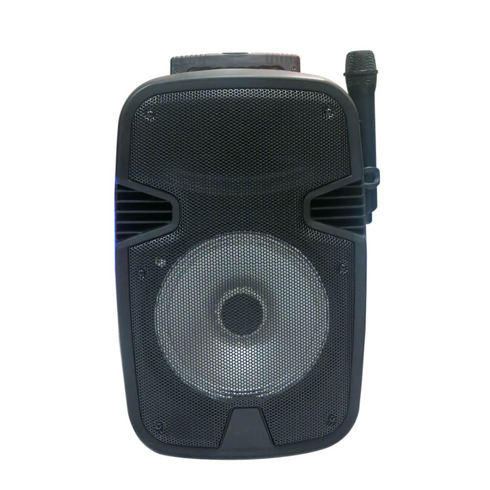 ลำโพงบลูทูธ MCROCK  รุ่น DHT-721DT(A10) 10 นิ้ว แถมไมโครโฟน พร้อมล้อลาก_3