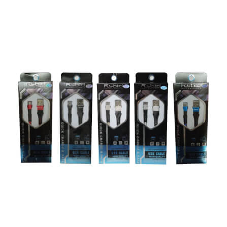 สายชาร์จมือถือ SONAR FLYBIRD MICRO USB รุ่น PC-1011 สีแดง_3