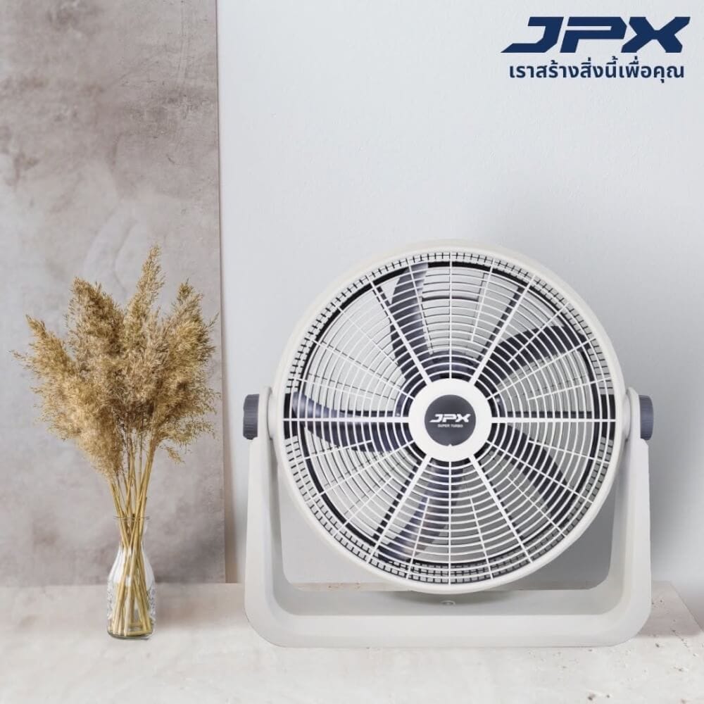พัดลมตั้งโต๊ะ JPX HG-A2005 ขนาด 20 นิ้ว  สีขาว-เทา_8