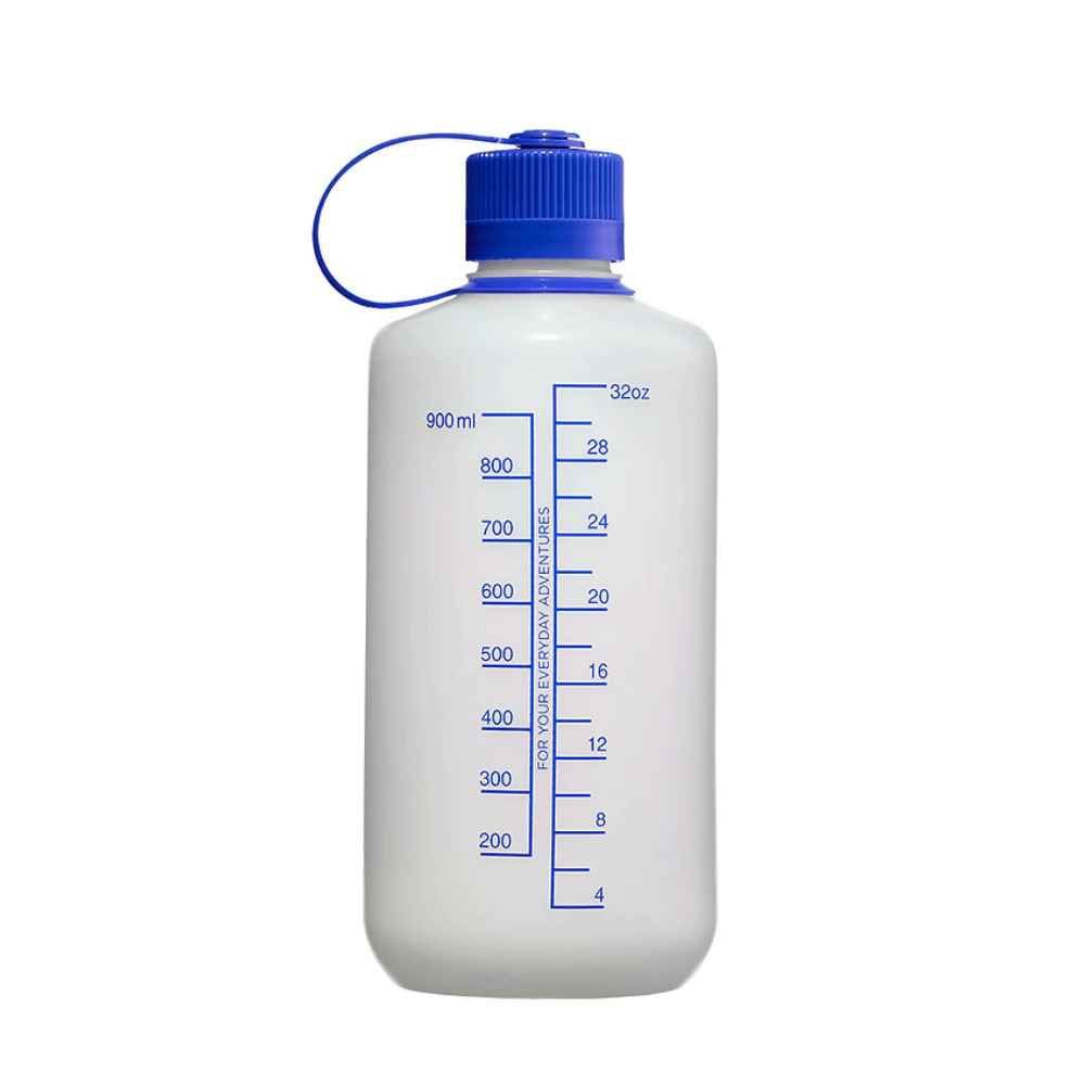 ขวดน้ำปากแคบ NALGENE รุ่น HDPE ขนาด 32 ออนซ์ ฝาแบบห่วงสีน้ำเงิน