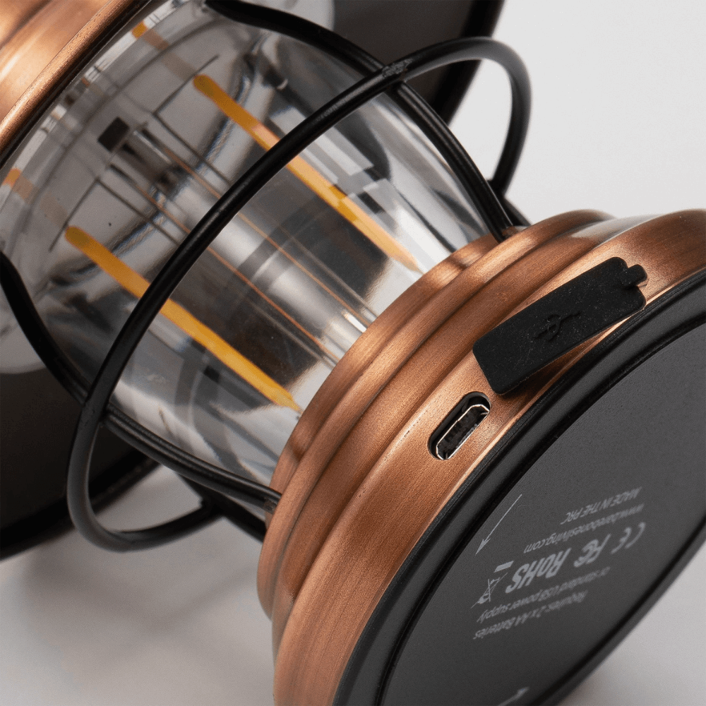 โคมไฟ Mini Edison แพ็ค 3 ชิ้น Barebones สีทองแดง