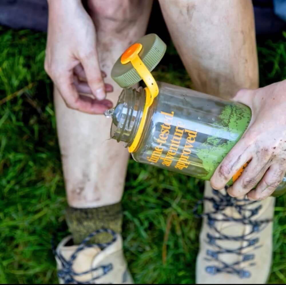 ขวดน้ำปากกว้าง NALGENE รุ่น ULTRALITE ขนาด 32 ออนซ์ การผจญภัยฉลองครบรอบ 75 ปี_3