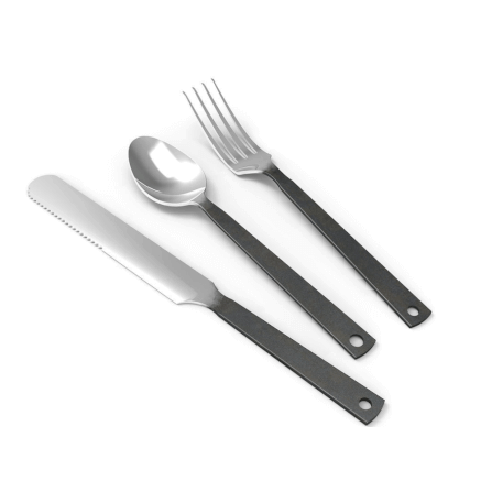 ชุดช้อนส้อม Barebones ขัดเงา_1