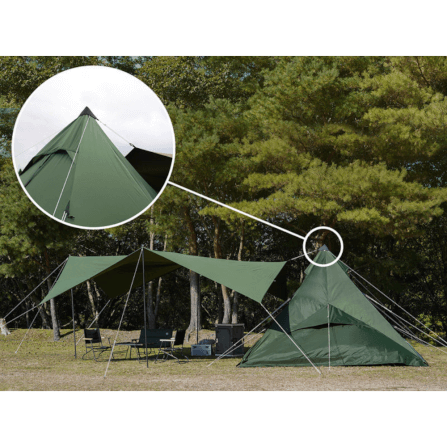 เต็นท์ ONE POLE RX DoD (L) สีกากี_8