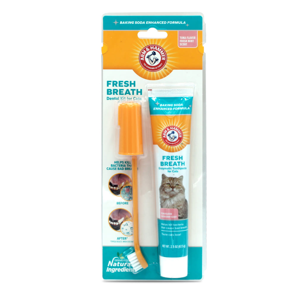 ชุดยาสีฟันสำหรับแมว Arm and Hammer cpc รสทูน่า ขนาด 67.5 กรัม