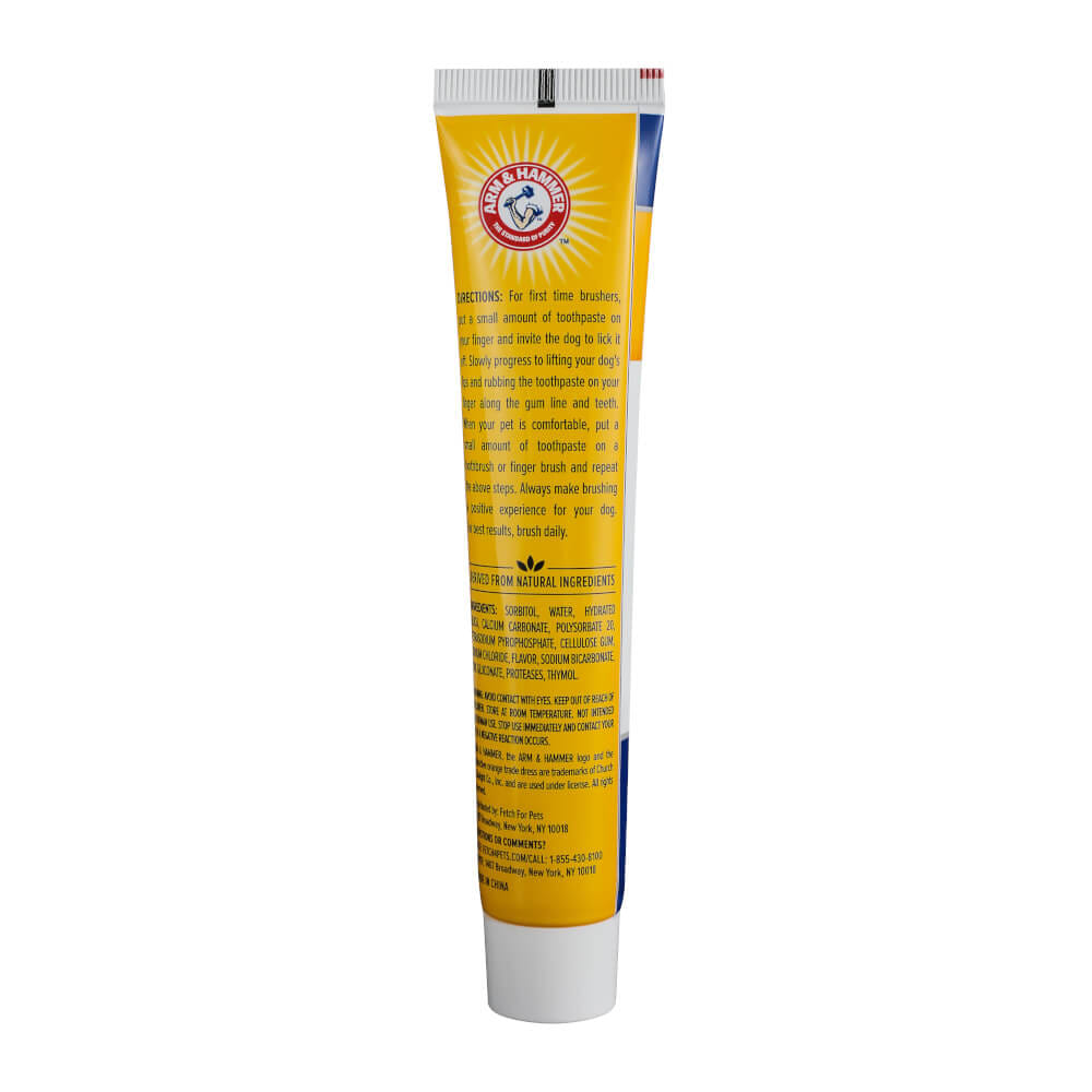 ยาสีฟันสำหรับสุนัข ARM AND HAMMER FB รสเนื้อ กลิ่นมินต์ 67.5 กรัม (ไม่มีแปรง)