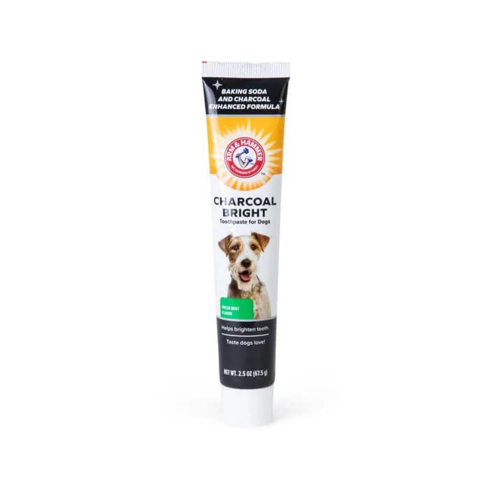 ชุดยาสีฟันสำหรับสุนัข ARM AND HAMMER FB รสมินต์ชาร์โคล ขนาด 67.5 กรัม