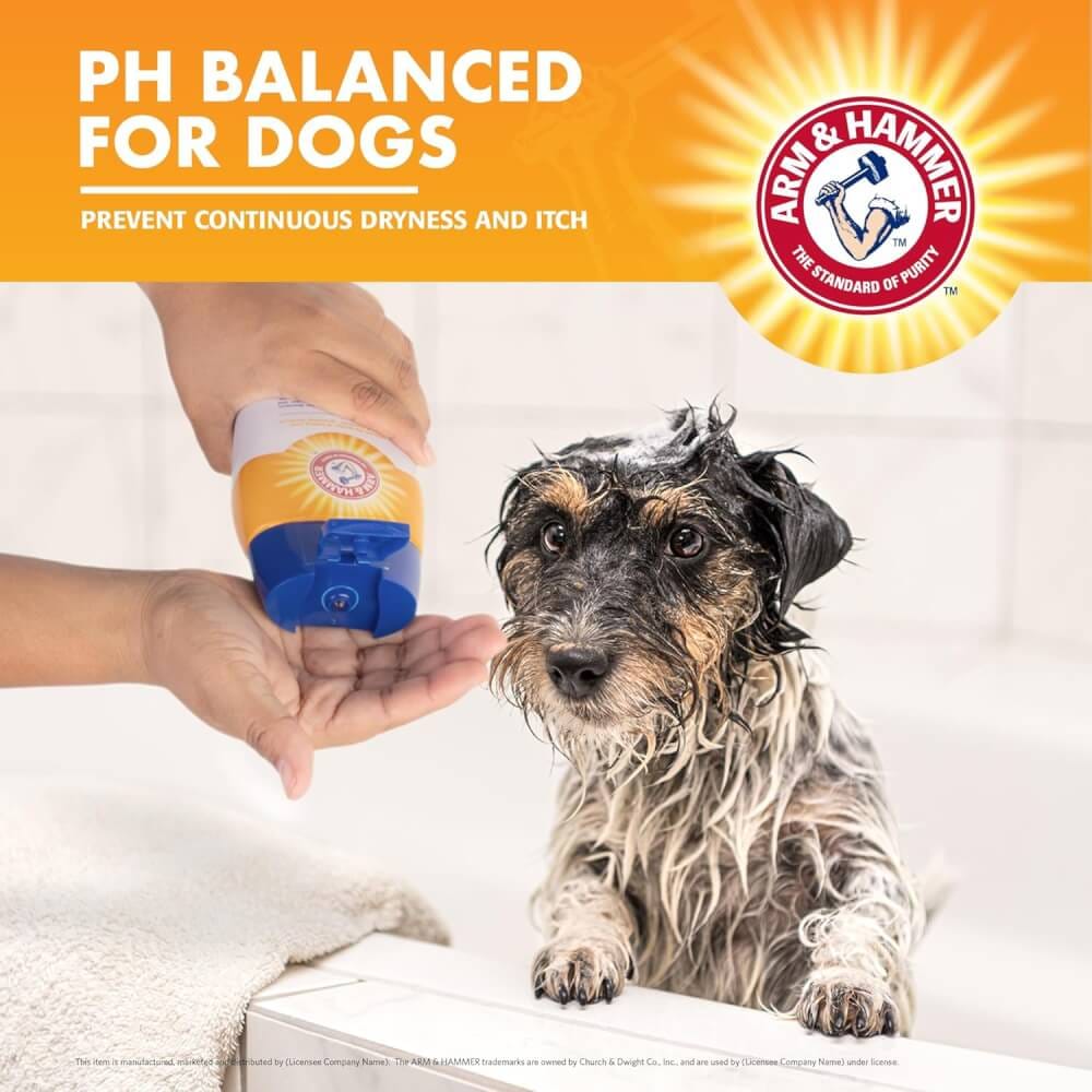 แชมพูสำหรับสุนัข ARM AND HAMMER ITCH RELIEF สูตรคาโมมายล์และเปปเปอร์มินต์ บรรเทาอาการคัน 532 ML