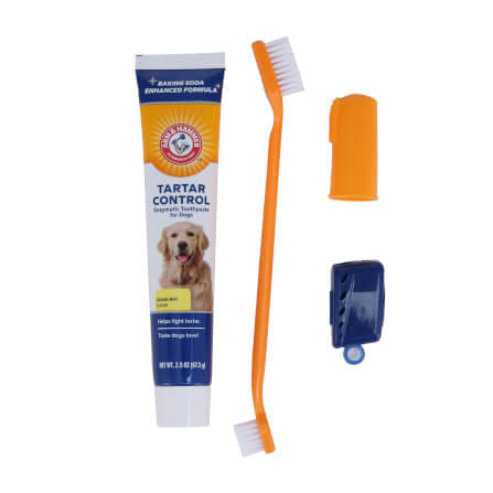 ชุดยาสีฟันสำหรับสุนัข ARM AND HAMMER TTC รสกล้วยหอมมินต์ ขนาด 67.5 ML_1