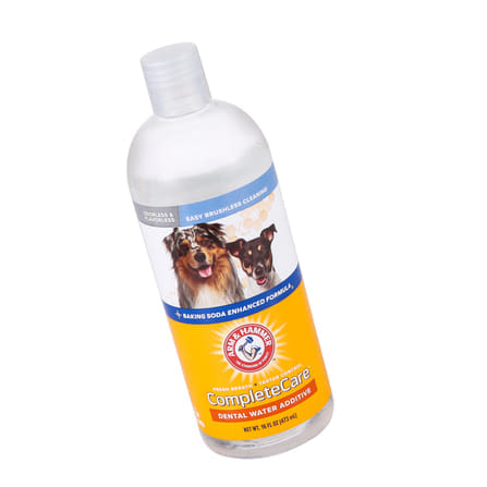น้ำยาดับกลิ่นปากสุนัขผสมน้ำดื่ม ARM AND HAMMER COMPLETE CARE 473 ML_1
