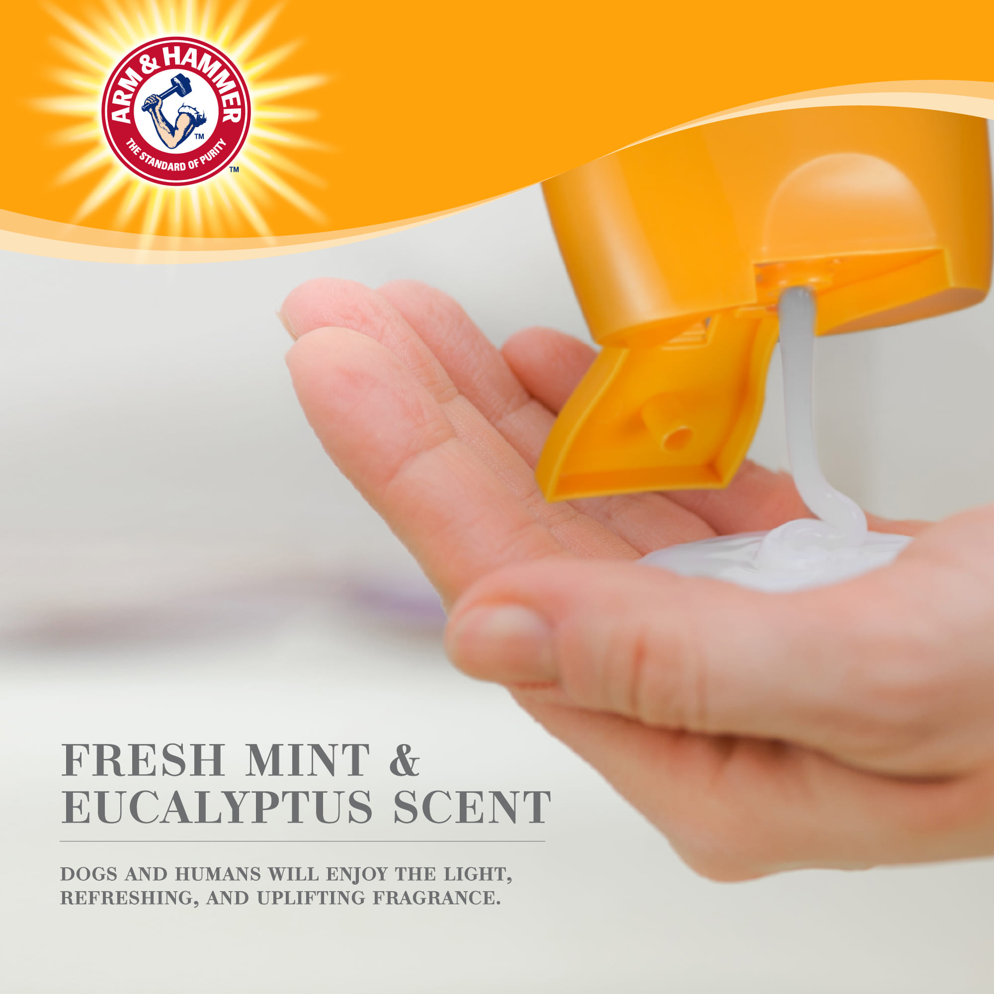 แชมพูสำหรับสุนัข ARM AND HAMMER ULTRA FRESH 2 IN 1 DETANGLING สูตรผสมครีมนวด กลิ่นชาโคล & โรสเเมรี่ 473 มล._4
