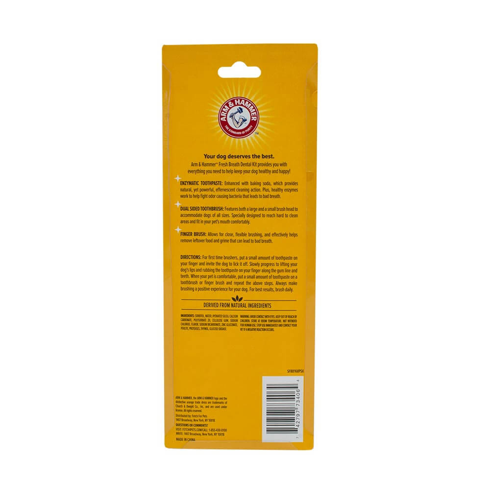 ยาสีฟันสำหรับสุนัข Arm and Hammer FB รสไก่มินต์ ขนาด 67.5 กรัม (ไม่มีแปรง)_3
