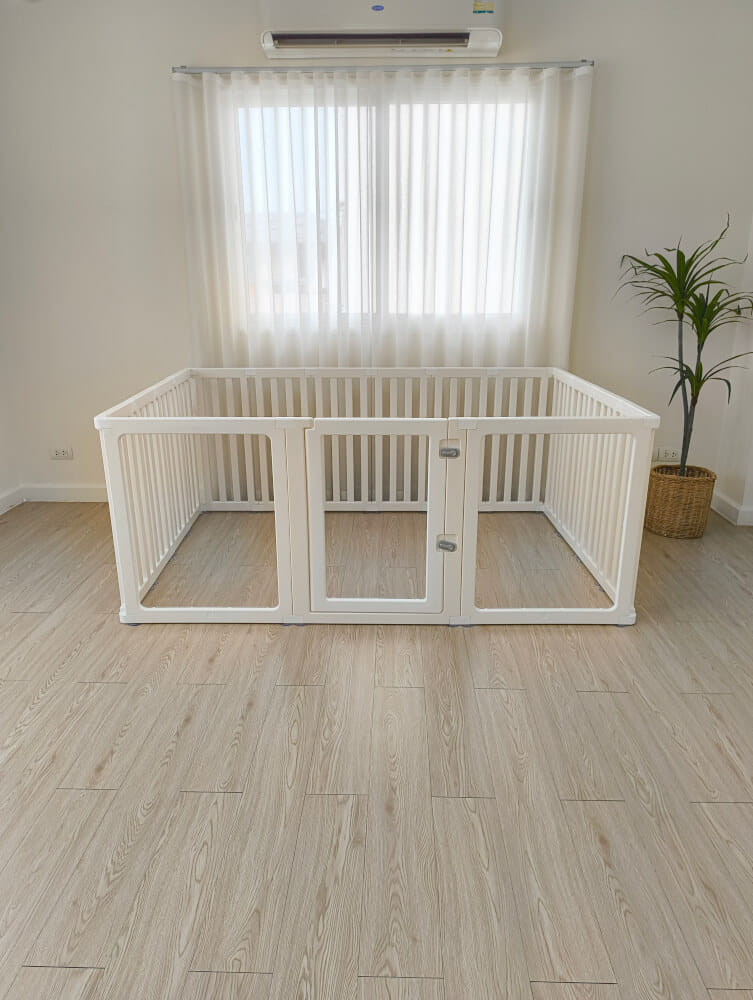 คอกกั้นสัตว์เลี้ยง PAWRADISE รุ่น BONNIE TALL SIZE M ขนาด 186X126X75 CM_5