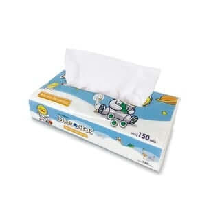 กระดาษเช็ดหน้า Bluedot B-TS061 (1 ห่อ)_1