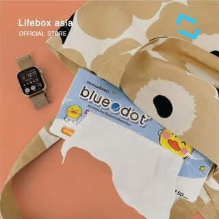 กระดาษเช็ดหน้า Bluedot B-TS061 (5 ห่อ ยกแพ็ค) _4