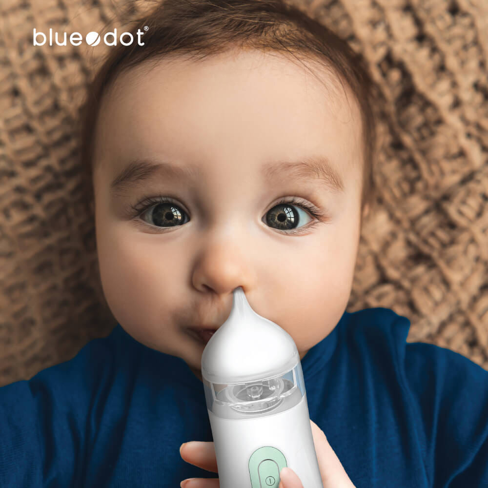 ที่ดูดน้ำมูกเด็ก เครื่องดูดน้ำมูกอัตโนมัติ Bluedot รุ่น B-NA271 [ รับประกัน 2 ปี ]
