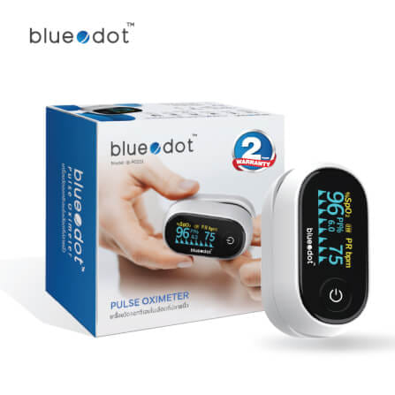 เครื่องวัดออกซิเจนในเลือดปลายนิ้ว BLUEDOT B-PO251