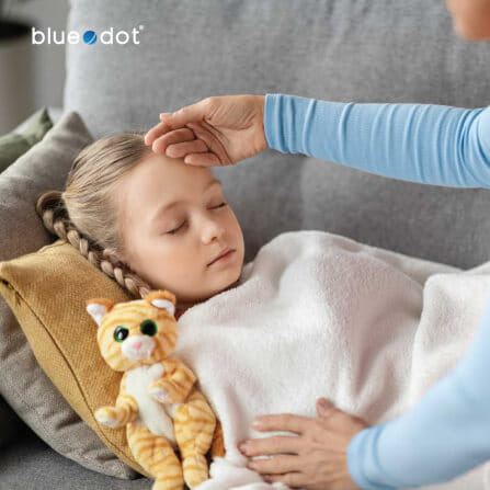 เครื่องวัดอุณหภูมิร่างกาย BLUEDOT B-FT031_10
