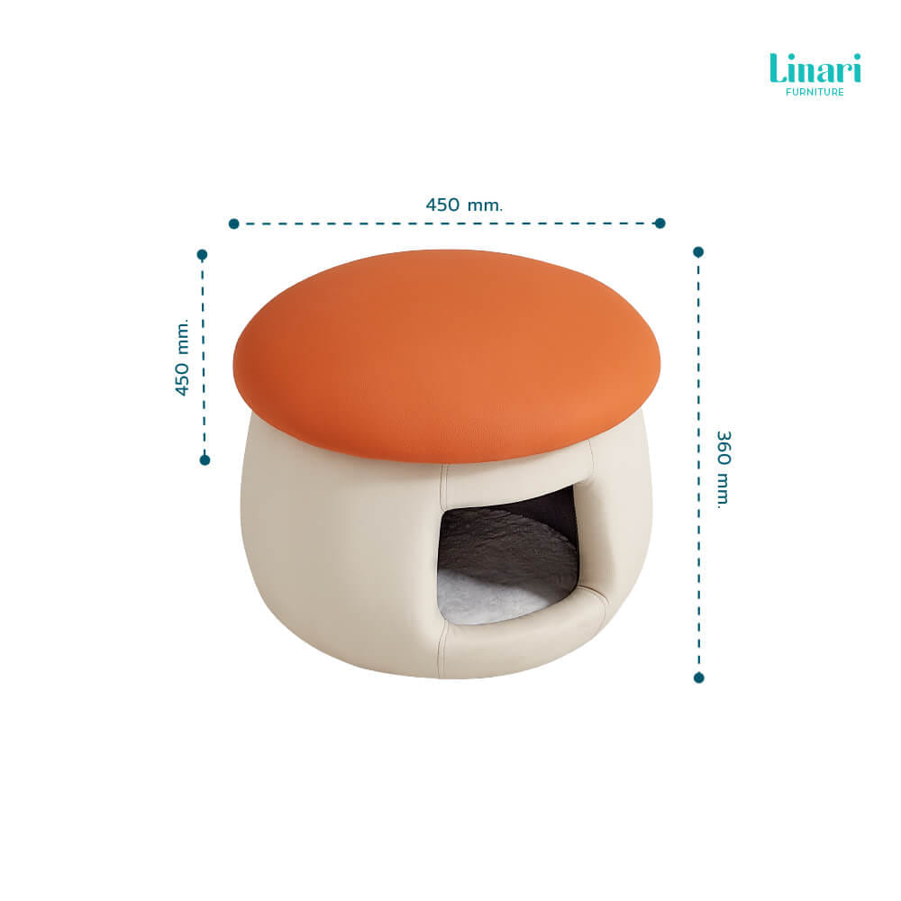 บ้านแมว เก้าอี้สตูล   Linari รุ่น LS-C23DZ