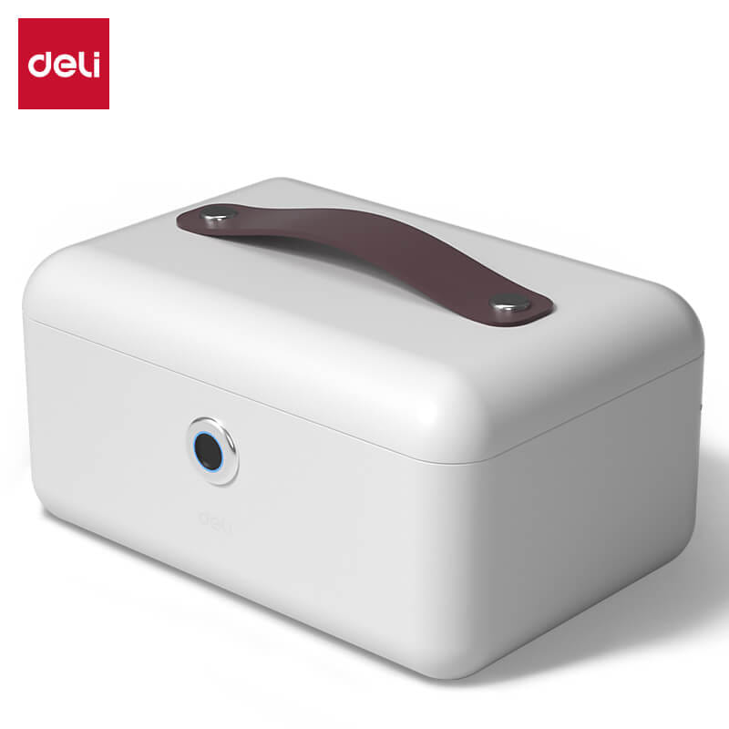 กล่องเซฟเก็บเครื่องประดับ DELI AE200-WH-01 สีขาว_0