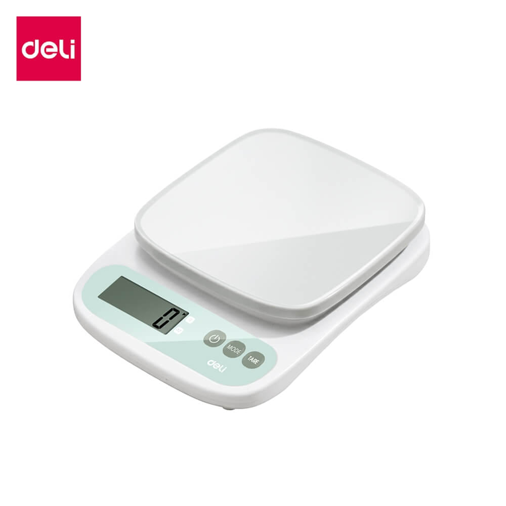 เครื่องชั่งน้ำหนัก ดิจิตอล DELI E86152-GN-01 สีเขียว