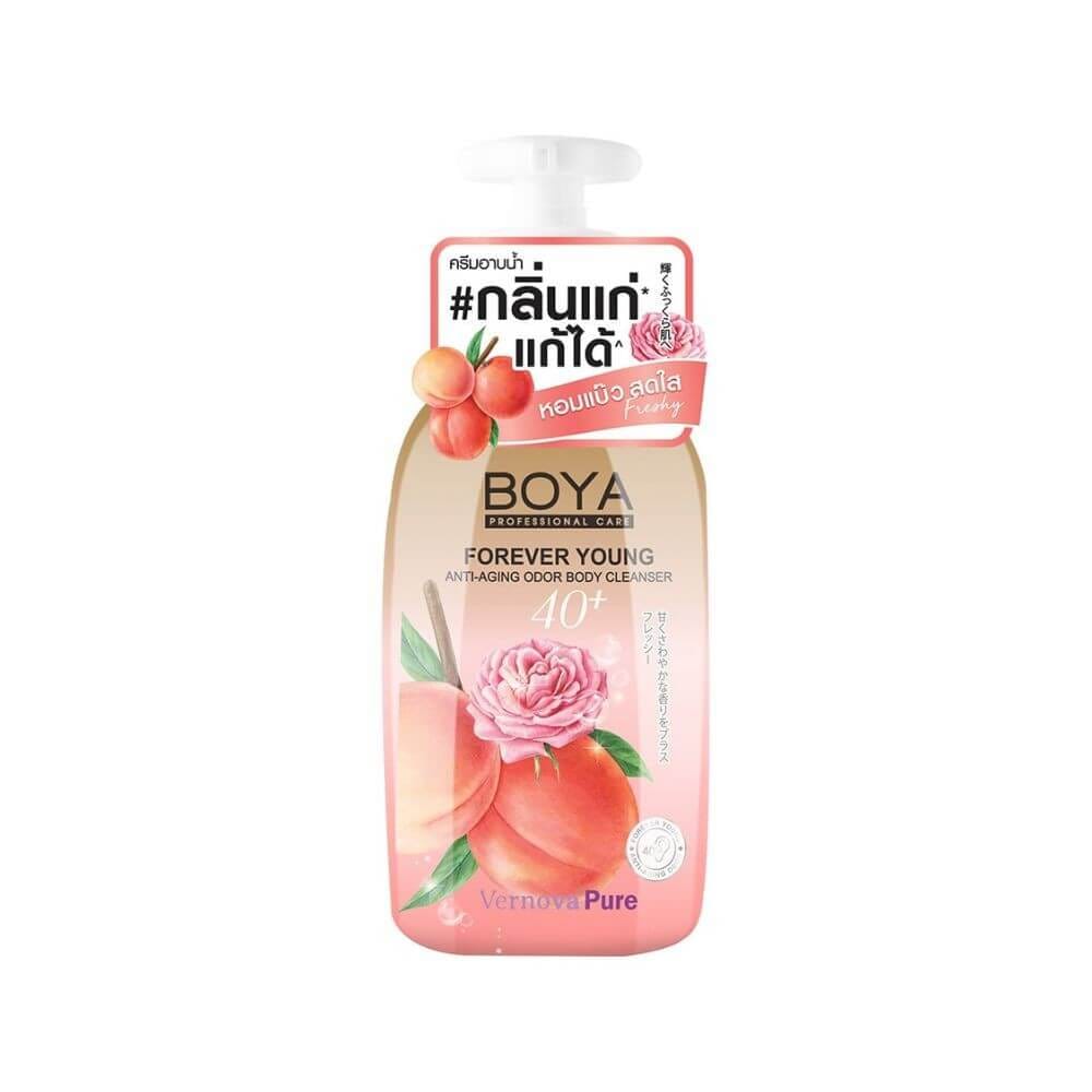 ครีมอาบน้ำ โบย่า สูตรช่วยระงับกลิ่นกาย ผิวฉ่ำโกลว์ กลิ่น FRESHY 450 มล.