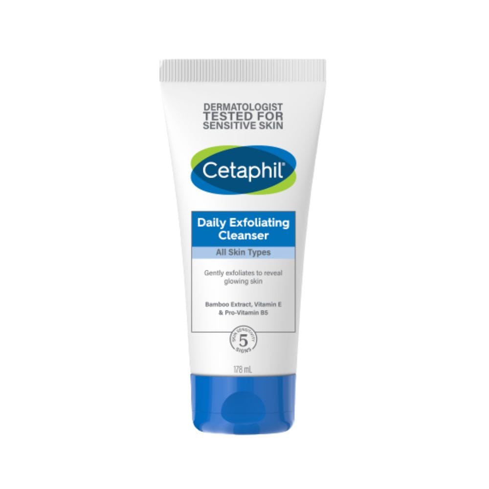 ผลิตภัณฑ์ล้างหน้า และสครับผิวหน้าเซตาฟิล Cetaphil Daily Exfoliating Cleanser 178ml_0