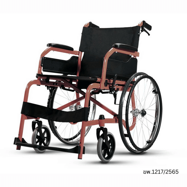 รถเข็นวีลแชร์ โซม่า รุ่น CHM-100 โครงสีน้ำตาล
