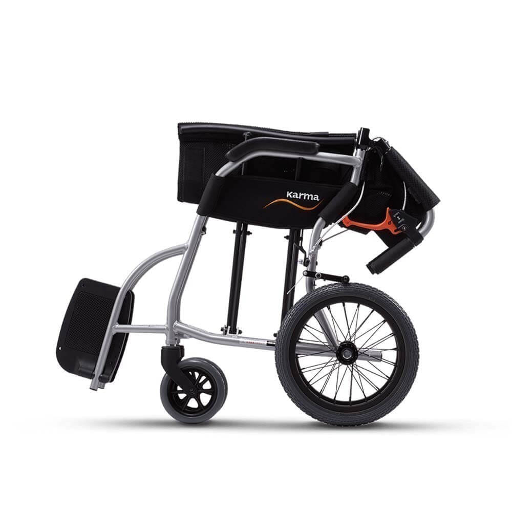 รถเข็นวีลแชร์ คาร์ม่า รุ่น Ergo Lite KM-2501 ส้ม