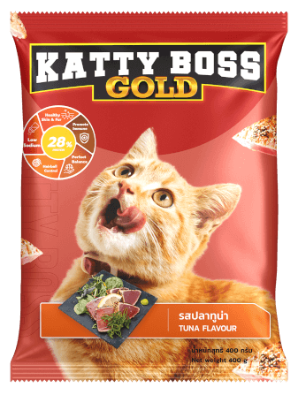 อาหารแมว KATTY BOSS GOLD รสปลาทูน่า 400 กรัม _1