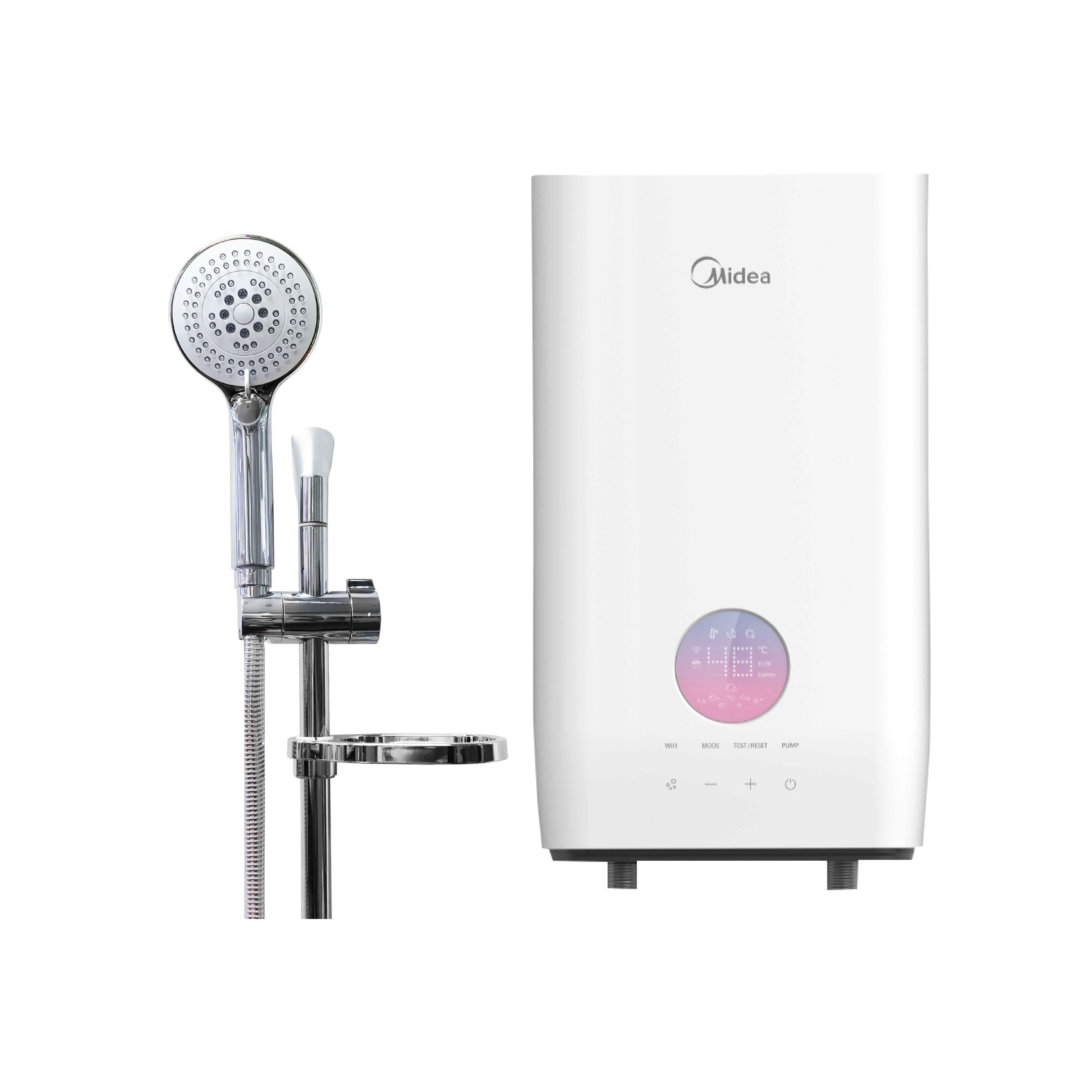 เครื่องทำน้ำอุ่น MIDEA DSK45EY5 4500 วัตต์ สีขาว (ไม่รวมติดตั้ง)