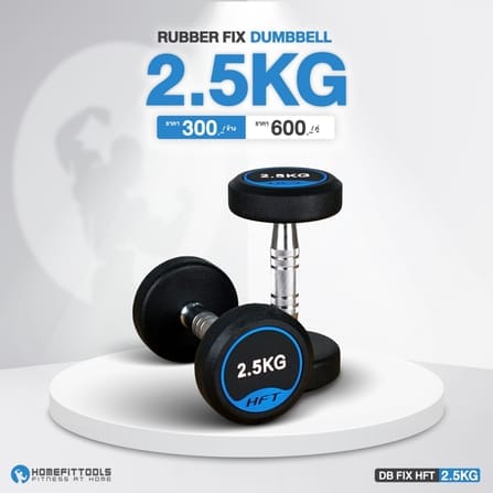 ดัมเบลกลม HOMEFITTOOLS 2.5 KG 1 คู่_6