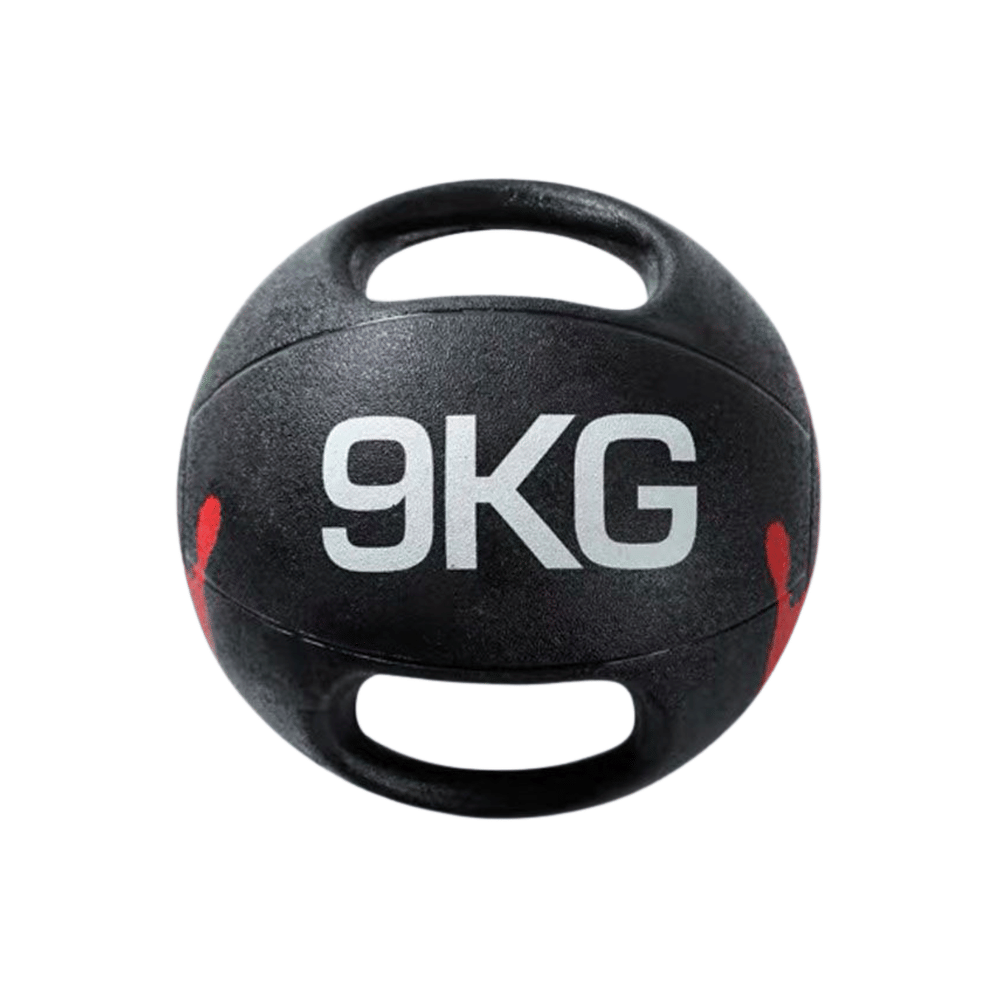 ลูกบอลน้ำหนัก HOMEFITTOOLS DUAL GRIP 9 KG