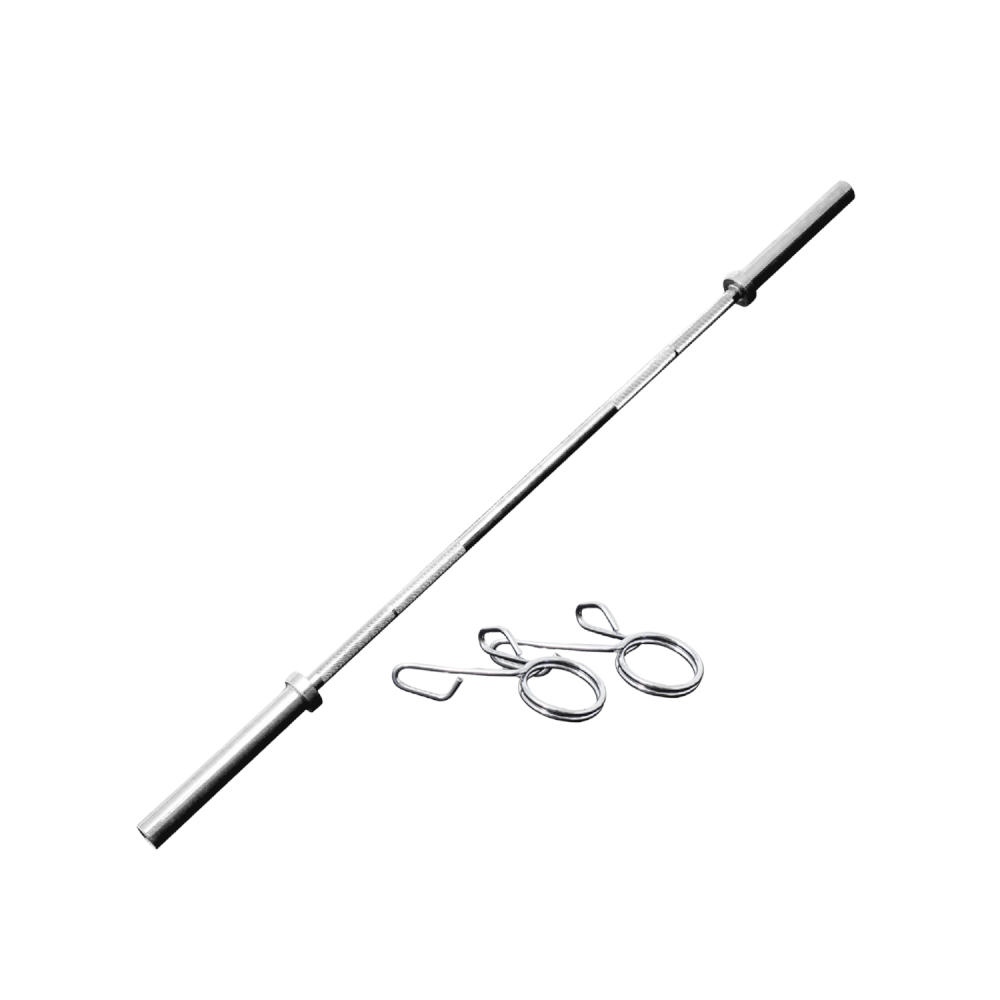 บาร์เบลโอลิมปิค HOMEFITTOOLS 2.2 เมตร น้ำหนัก 20 KG รุ่นลูกปืน